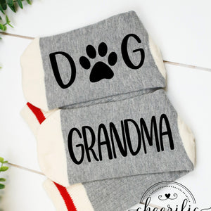 Dog Grandma Socks