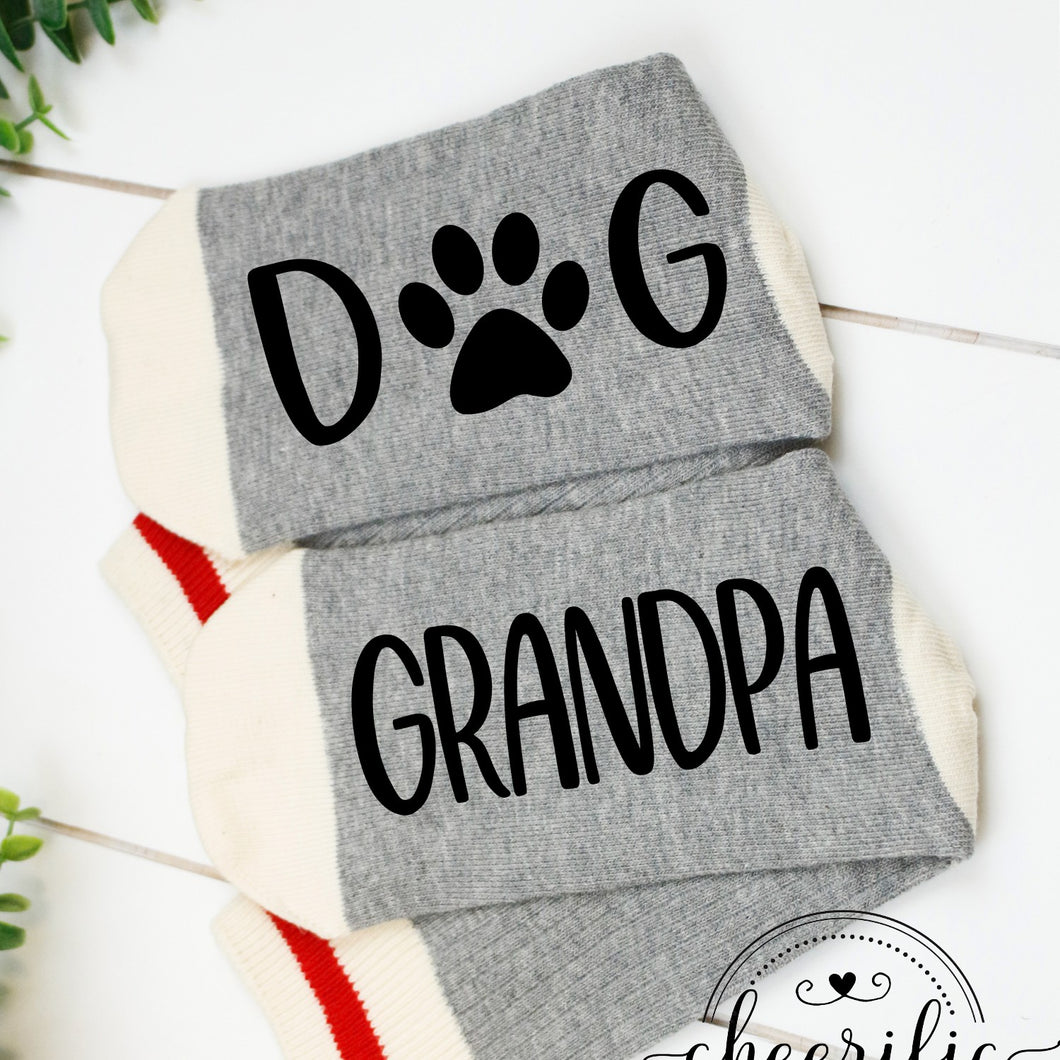 Dog Grandpa Socks