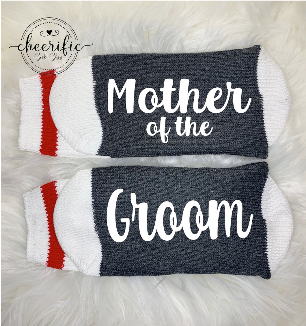 Mother of the Groom Socks, Wedding Party