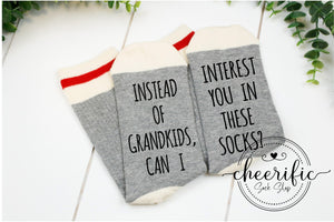 Instead of Grandkids Socks