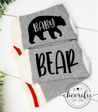 Load image into Gallery viewer, Baby Bear Socks, Bear Family Socks

