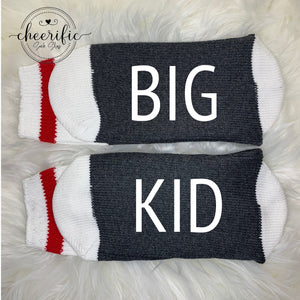 Big Kid, Little Kid Socks