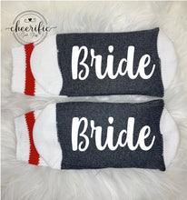 Load image into Gallery viewer, Bride Socks, Wedding Party
