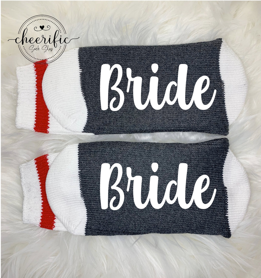 Bride Socks, Wedding Party