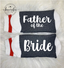 Load image into Gallery viewer, Father Of The Bride Socks, Wedding Party
