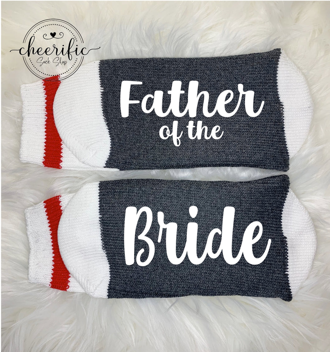 Father of the Bride Socks, Wedding Party