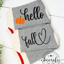 Load image into Gallery viewer, Hello Fall Socks
