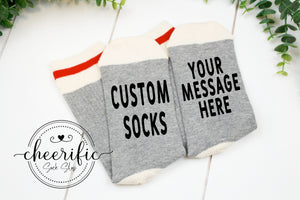 Custom socks