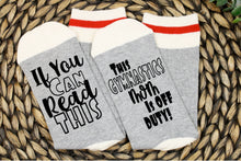 Load image into Gallery viewer, Gymnastics Mom Off Duty Socks
