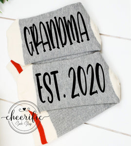 New Grandma Socks (customize)