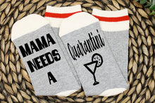 Load image into Gallery viewer, Mama Needs A Quarantini Socks
