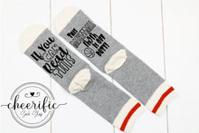 Load image into Gallery viewer, Basketball Mom Off Duty Socks
