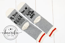 Load image into Gallery viewer, Football Mom Off Duty Socks
