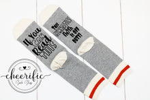 Load image into Gallery viewer, Gymnastics Mom Off Duty Socks

