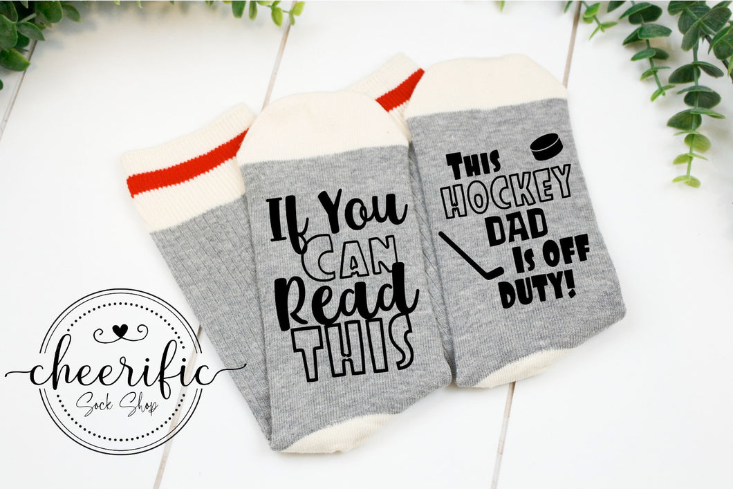Hockey Dad Off Duty Socks