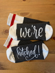 We're Hitched Socks
