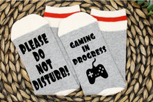 Load image into Gallery viewer, Gaming In Progress Socks
