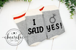 I Said Yes Socks