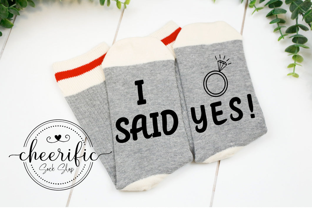 I Said Yes Socks