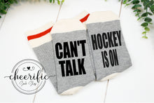 Load image into Gallery viewer, Hockey Is On Socks
