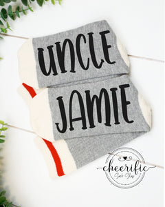 Personalized Uncle Socks