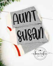 Load image into Gallery viewer, Personalized Aunt Socks
