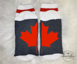 Canada Maple Leaf Socks