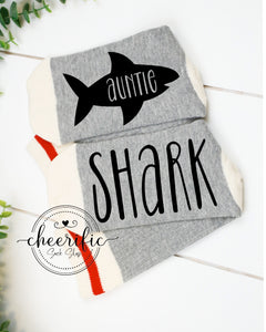 Auntie Shark Socks, Shark Family Socks