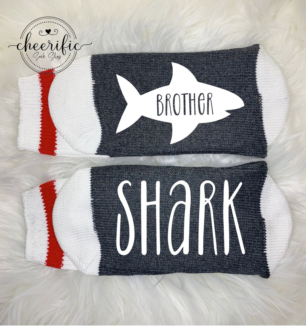 Brother Shark Socks, Shark Family Socks