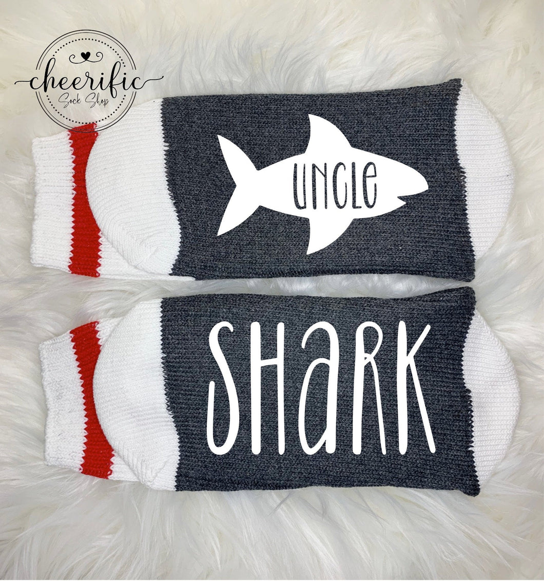 Uncle Shark Socks, Family Shark Socks