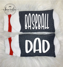 Load image into Gallery viewer, Baseball Dad Socks

