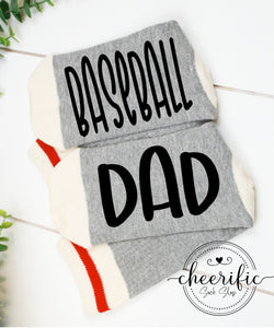 Baseball Dad Socks