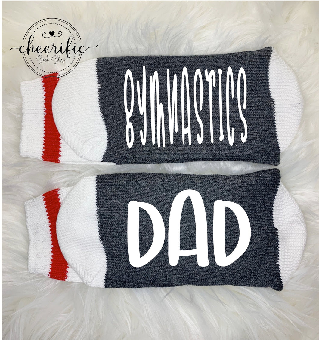 Gymnastics Dad Socks