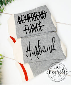 Boyfriend Fiancé Husband Socks