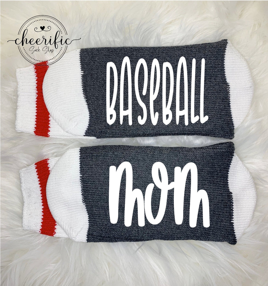 Baseball Mom Socks