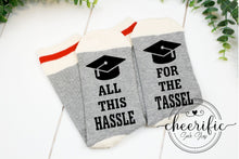 Load image into Gallery viewer, All This Hassle For The Tassel Socks
