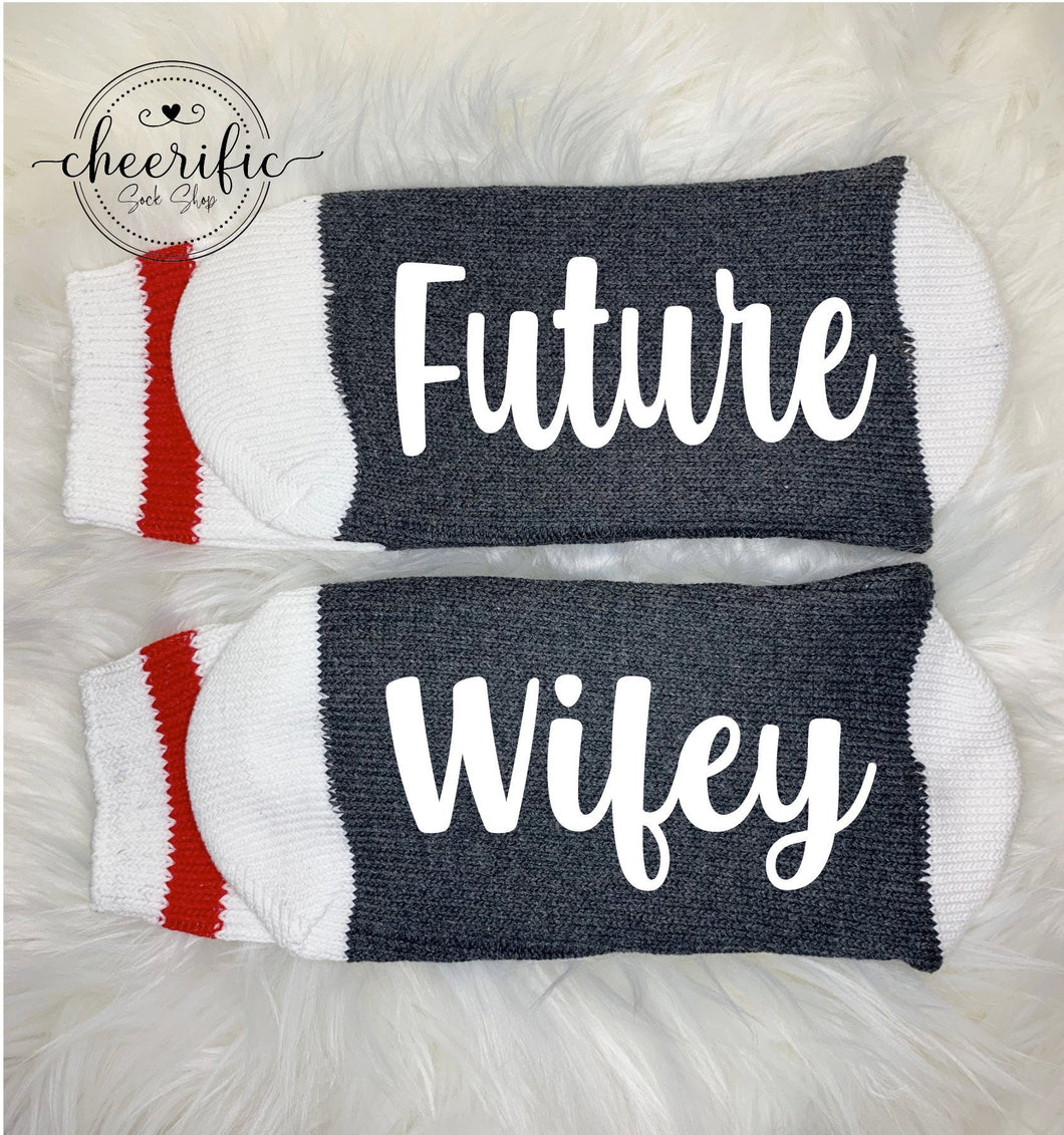 Future Wifey and Hubby Socks