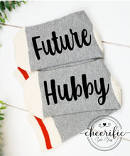 Load image into Gallery viewer, Future Hubby and Wifey Socks
