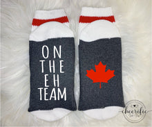 Load image into Gallery viewer, Canada On the Eh Team Socks
