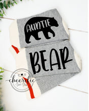 Load image into Gallery viewer, Auntie Bear Socks, Bear Family Socks
