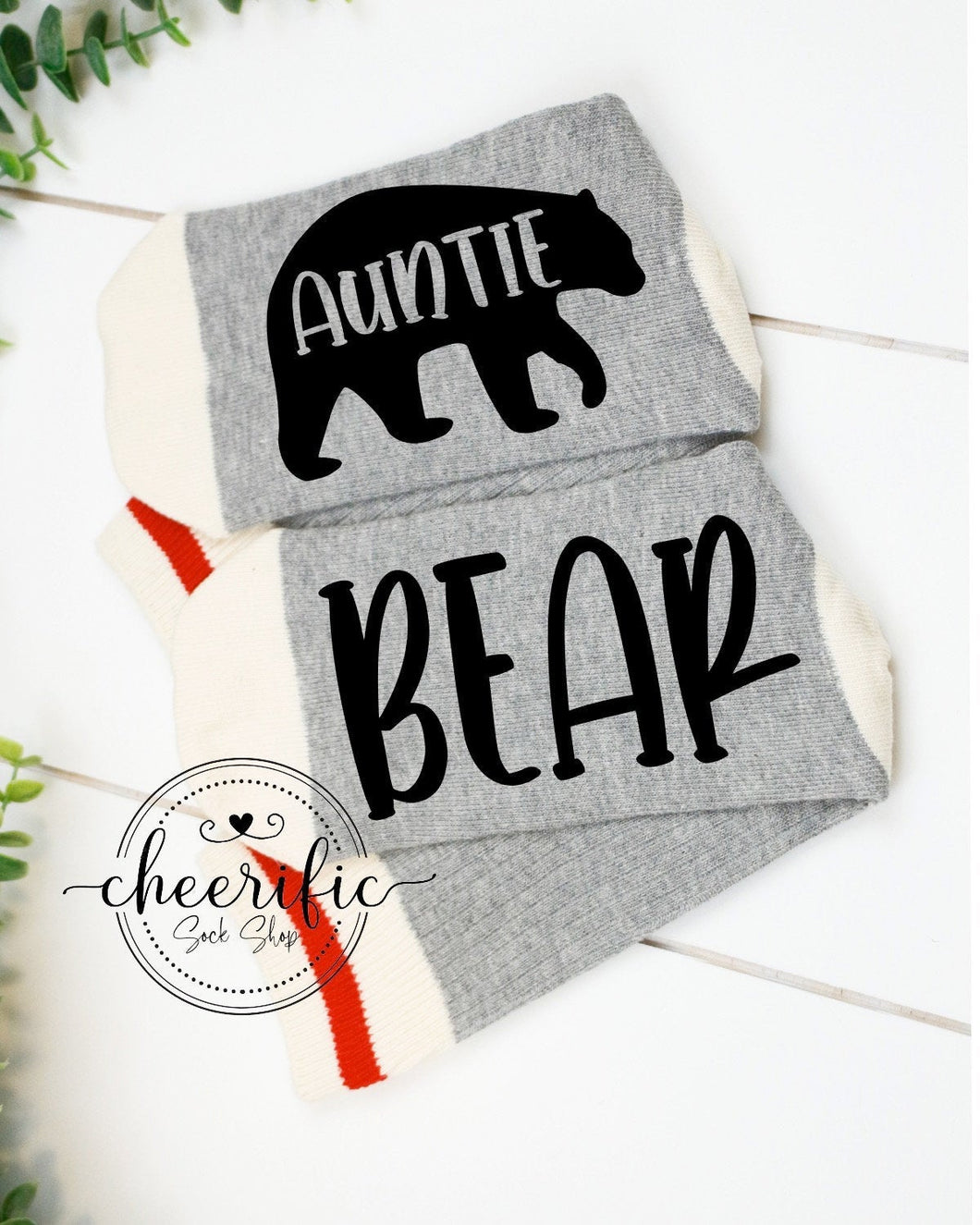 Auntie Bear Socks, Bear Family Socks