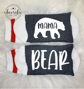 Mama Bear Socks, Bear Family Socks