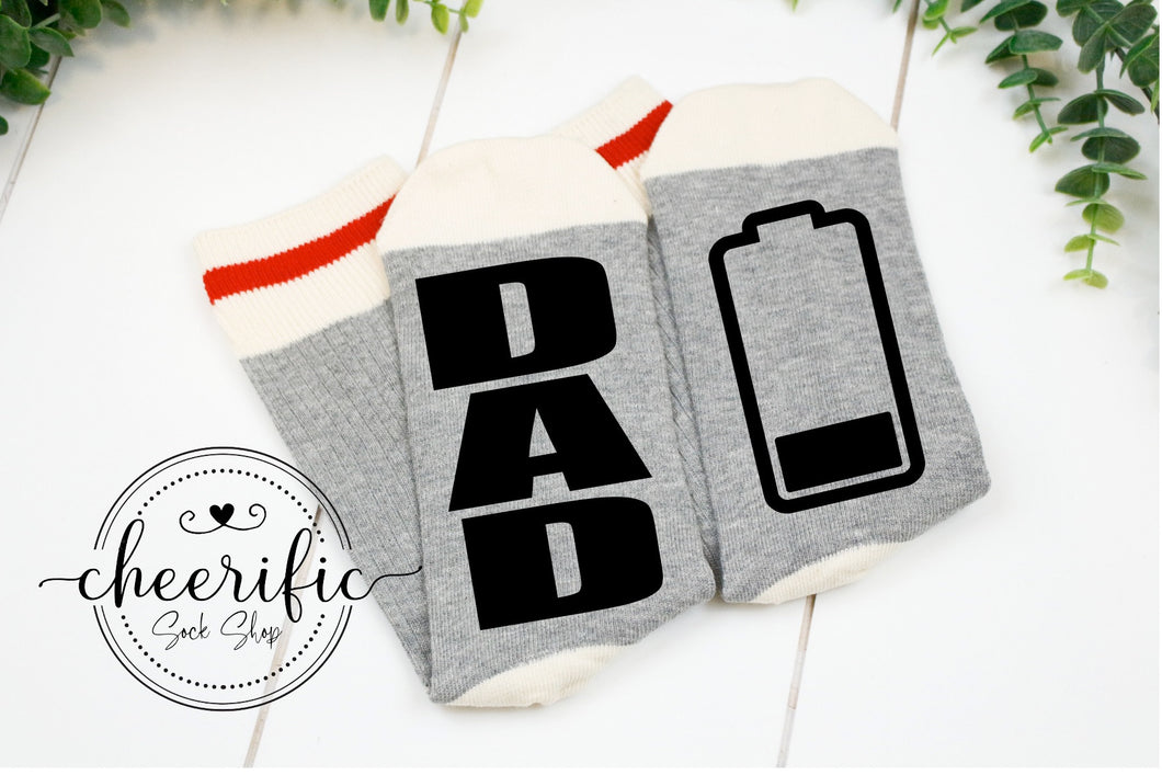Dad Battery Socks