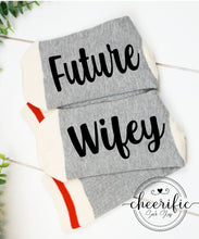 Load image into Gallery viewer, Future Wifey and Hubby Socks
