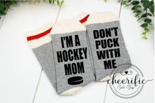 Load image into Gallery viewer, I&#39;m A Hockey Mom Socks
