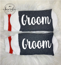 Load image into Gallery viewer, Groom Socks, Wedding Party
