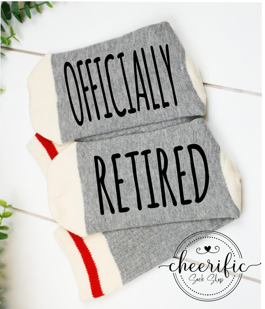 Officially Retired Socks